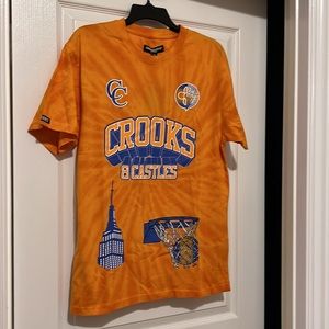 NWT Crooks & Castles NY City Tie Dye Tee